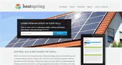 Desktop Screenshot of heatspring.com