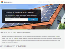 Tablet Screenshot of heatspring.com